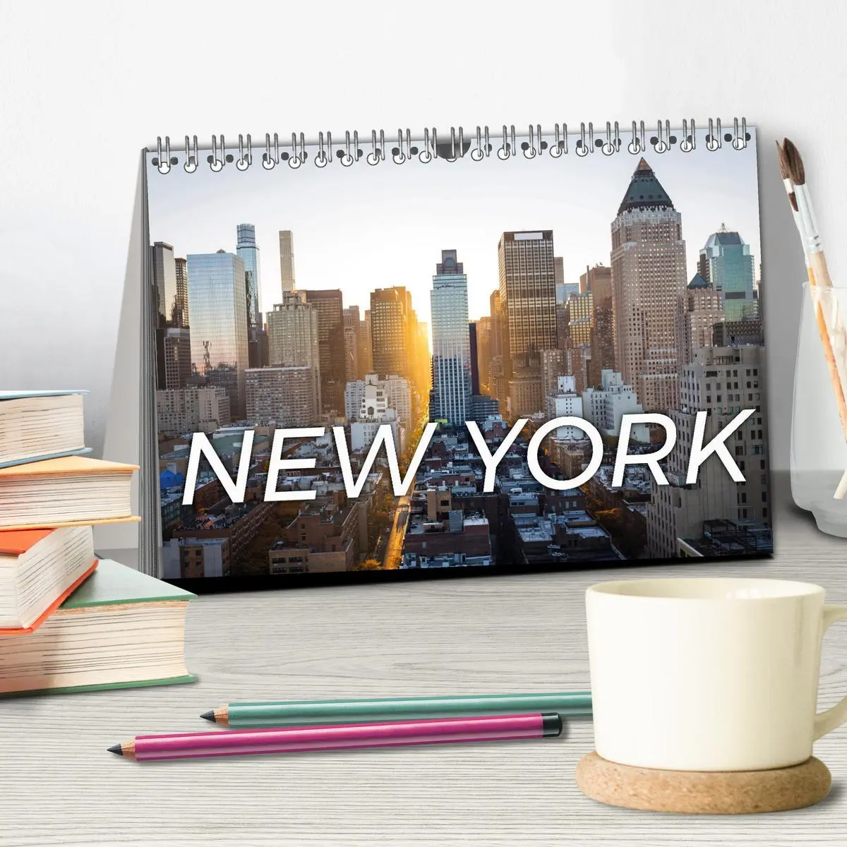 Bild: 9783457924938 | Traumstadt New York (Tischkalender 2026 DIN A5 quer), CALVENDO...