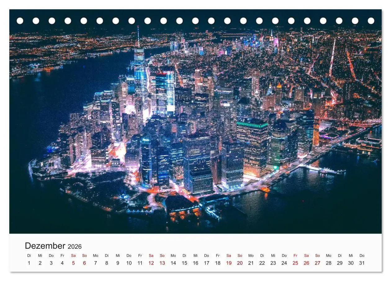 Bild: 9783457924938 | Traumstadt New York (Tischkalender 2026 DIN A5 quer), CALVENDO...