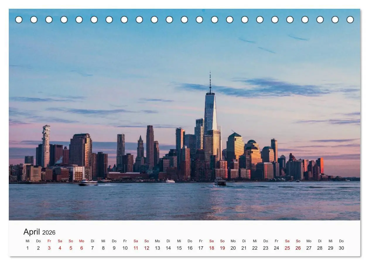 Bild: 9783457924938 | Traumstadt New York (Tischkalender 2026 DIN A5 quer), CALVENDO...