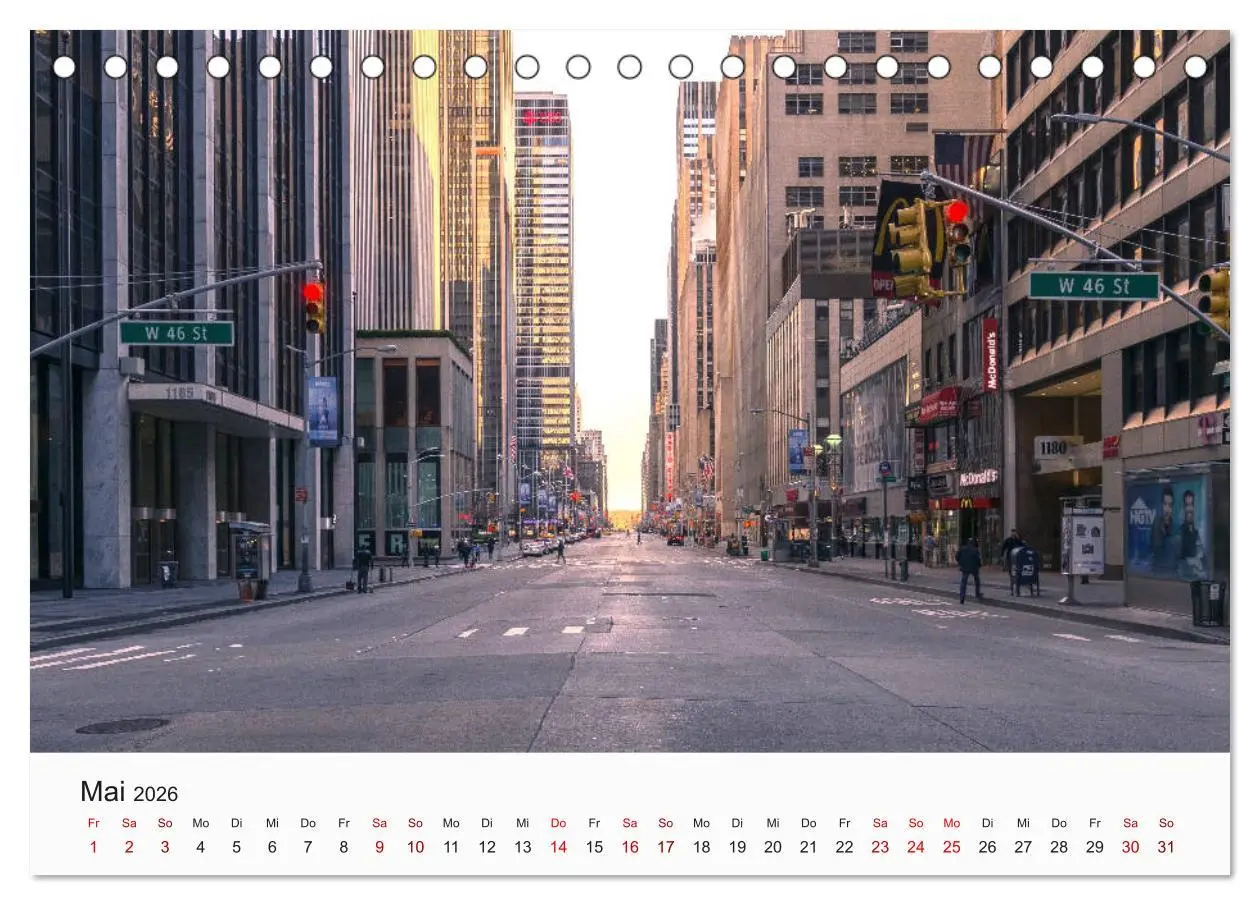 Bild: 9783457924938 | Traumstadt New York (Tischkalender 2026 DIN A5 quer), CALVENDO...
