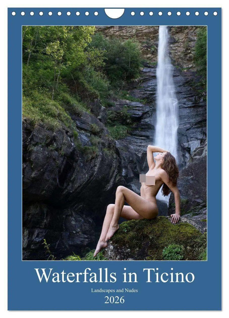 Cover: 9783516564938 | Waterfalls in Ticino (Wall Calendar 2026 DIN A4 portrait), CALVENDO...