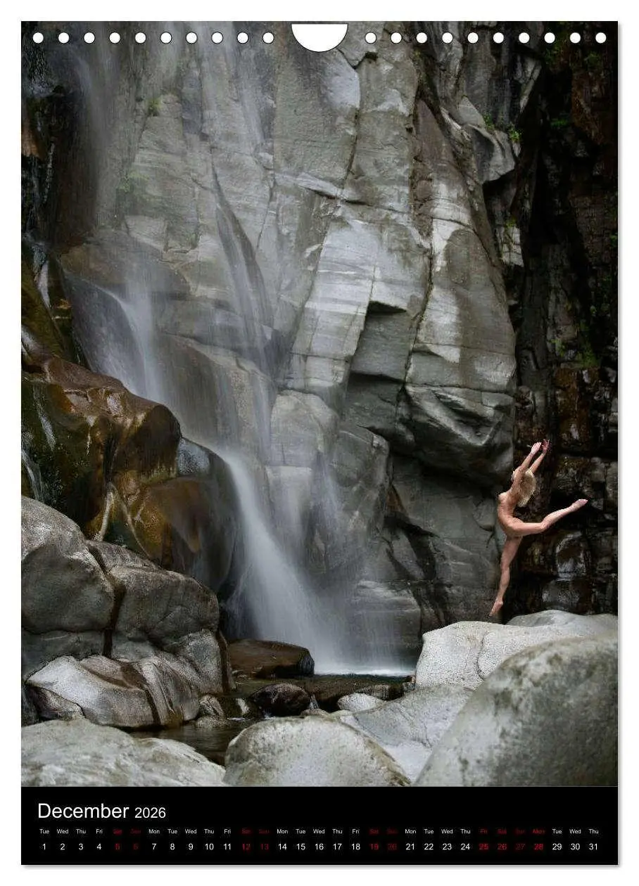 Bild: 9783516564938 | Waterfalls in Ticino (Wall Calendar 2026 DIN A4 portrait), CALVENDO...