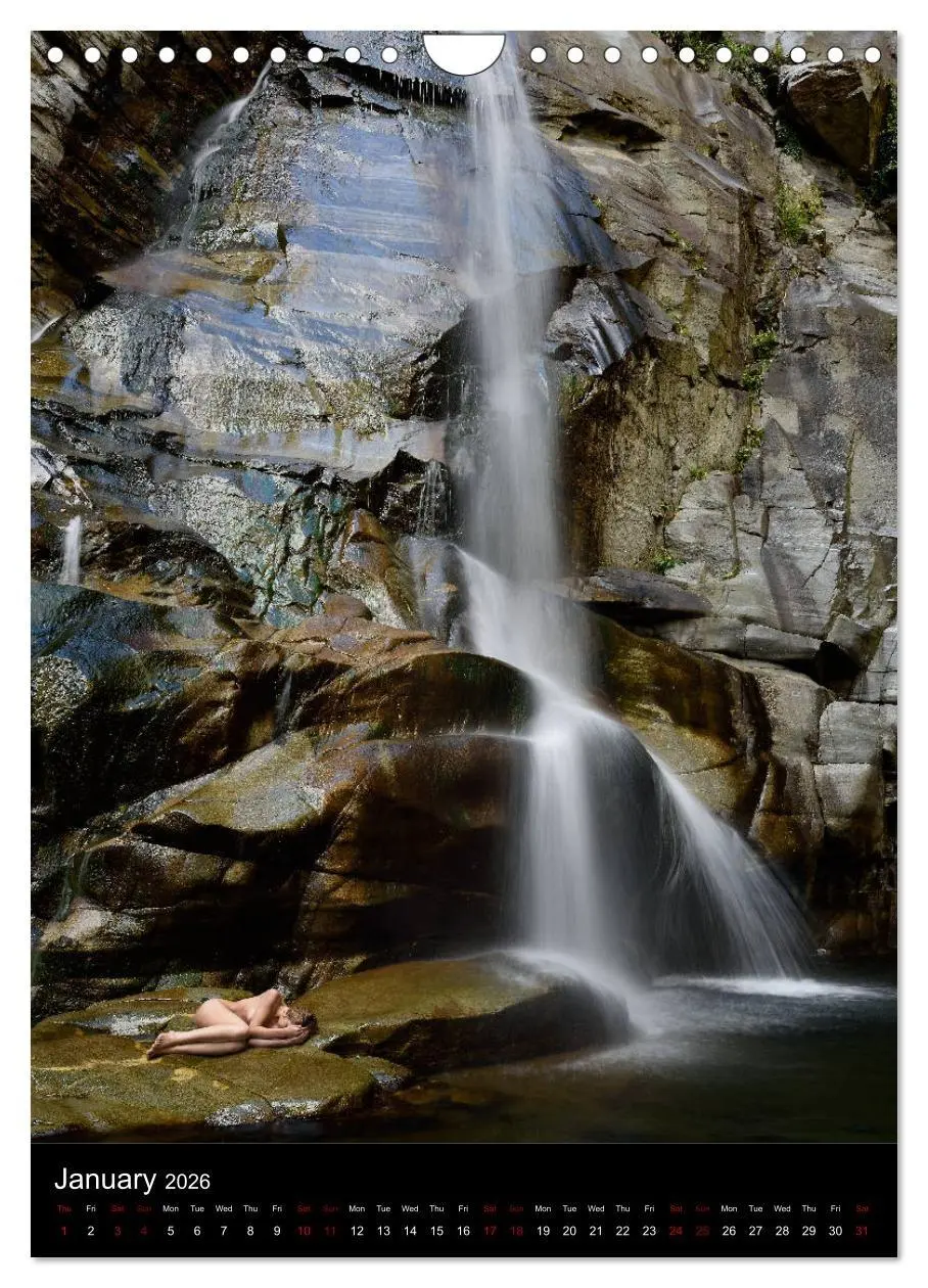 Bild: 9783516564938 | Waterfalls in Ticino (Wall Calendar 2026 DIN A4 portrait), CALVENDO...