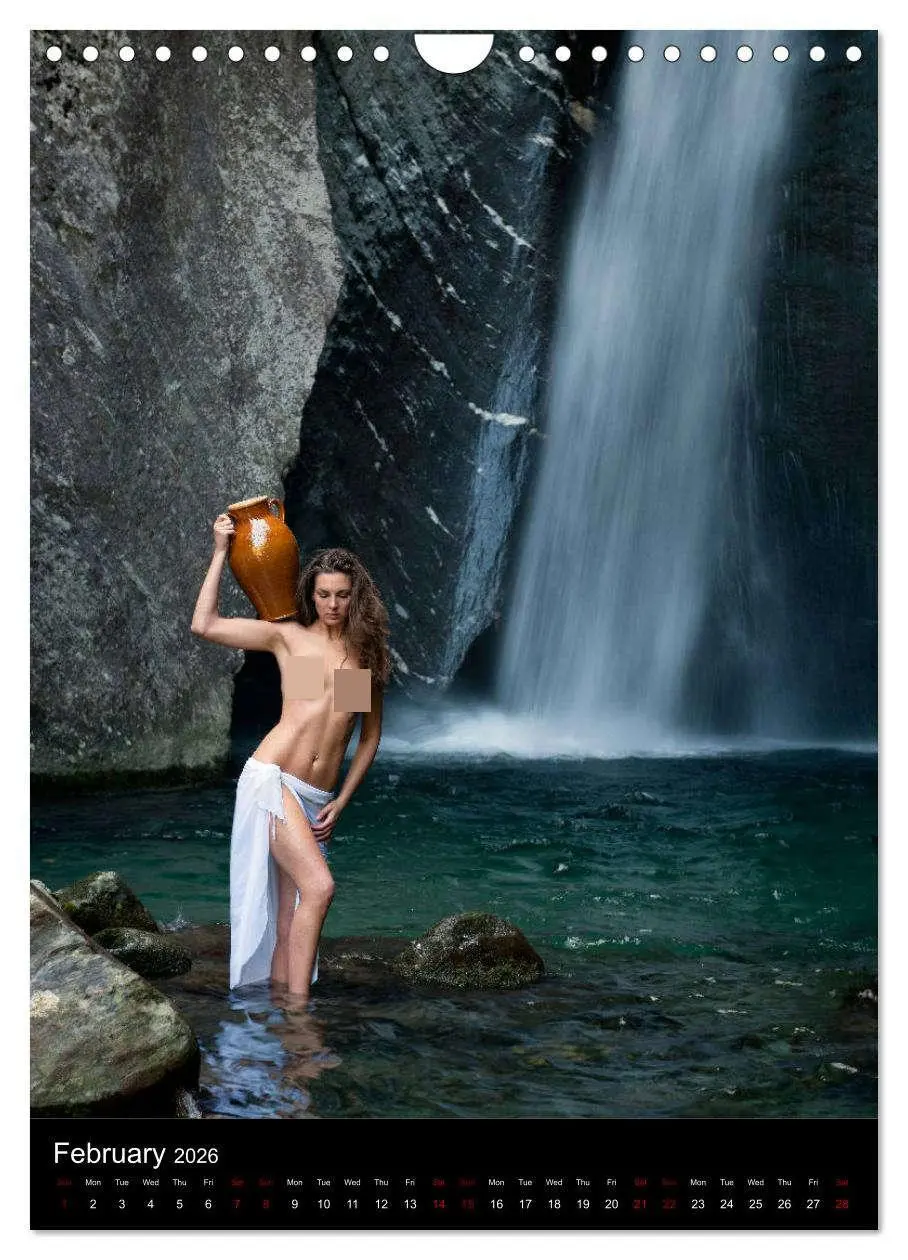 Bild: 9783516564938 | Waterfalls in Ticino (Wall Calendar 2026 DIN A4 portrait), CALVENDO...