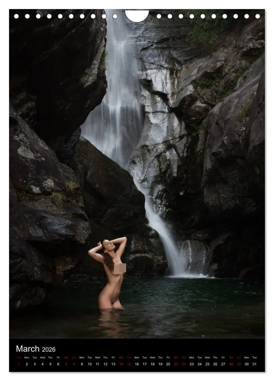 Bild: 9783516564938 | Waterfalls in Ticino (Wall Calendar 2026 DIN A4 portrait), CALVENDO...