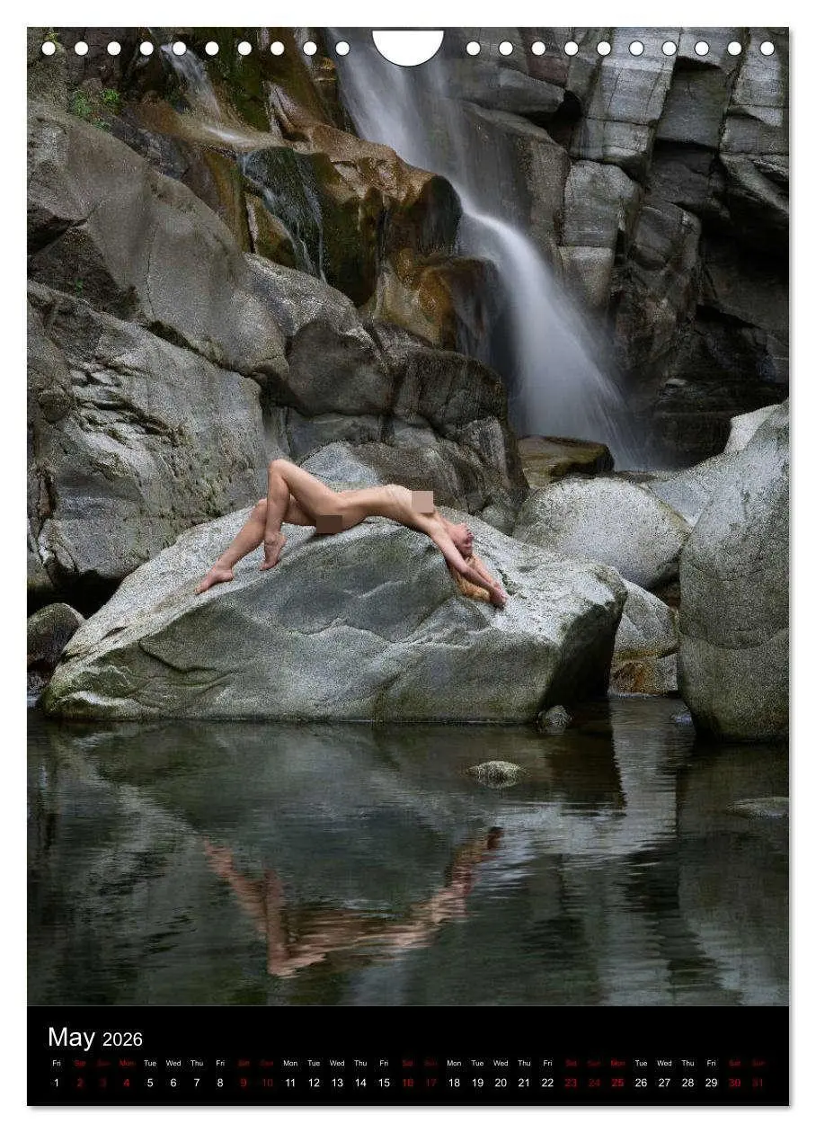 Bild: 9783516564938 | Waterfalls in Ticino (Wall Calendar 2026 DIN A4 portrait), CALVENDO...