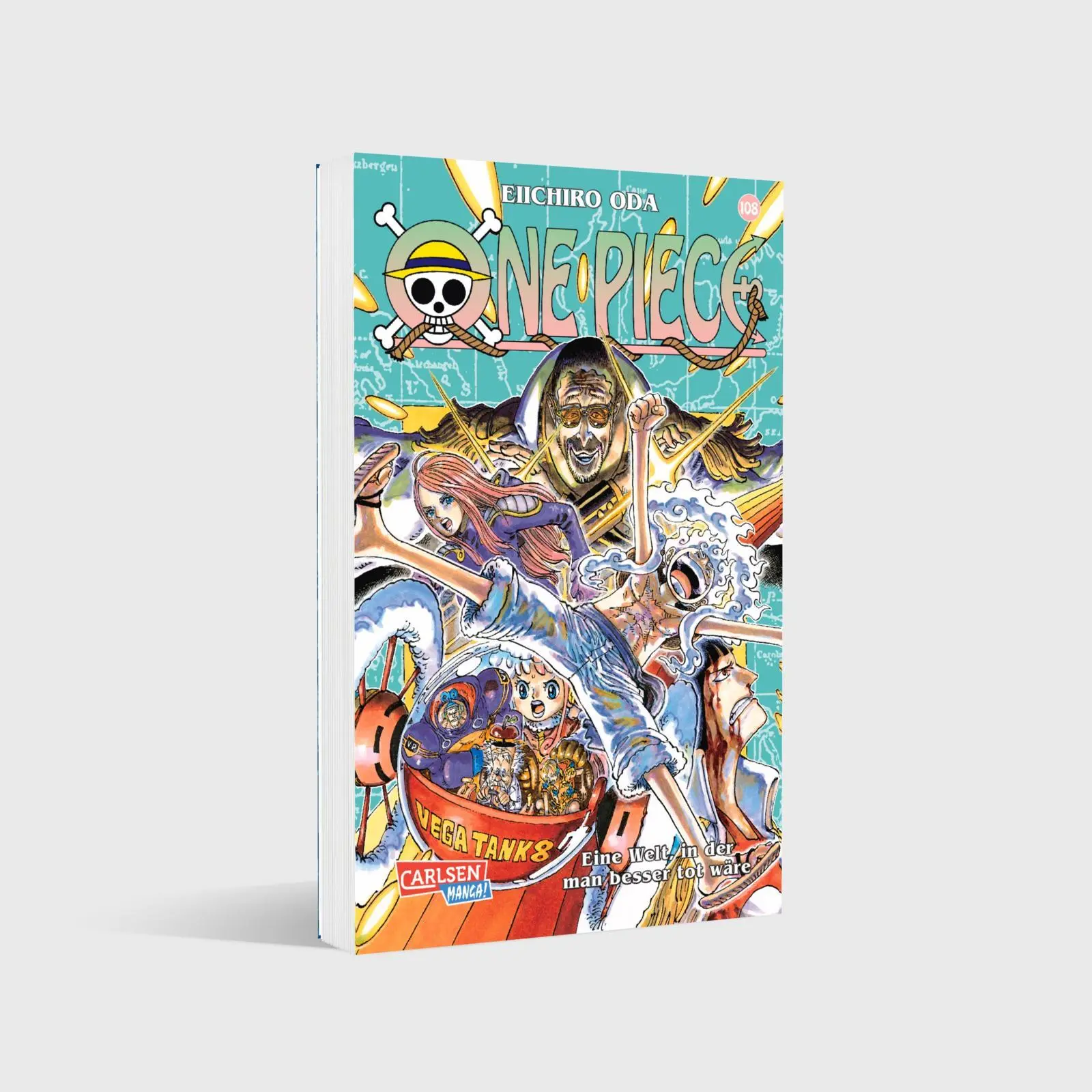 Bild: 9783551804938 | One Piece 108 | Piraten, Abenteuer und der größte Schatz der Welt!