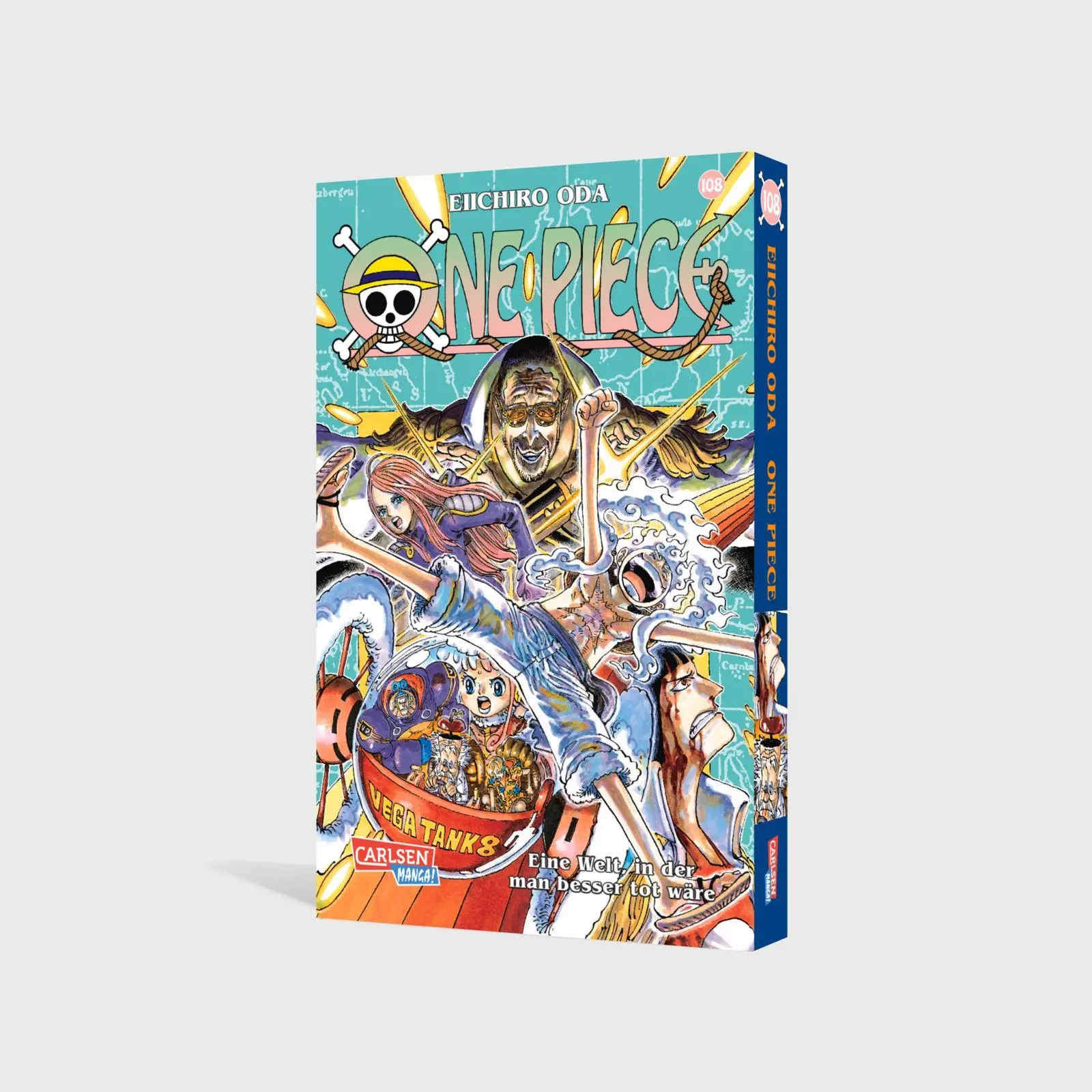 Bild: 9783551804938 | One Piece 108 | Piraten, Abenteuer und der größte Schatz der Welt!