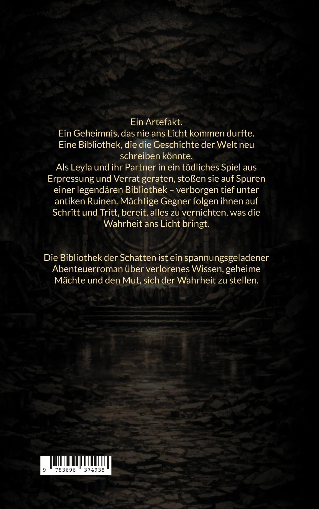 Rückseite: 9783696374938 | Die Bibliothek der Schatten | Egan T Guenthers | Taschenbuch | 280 S.