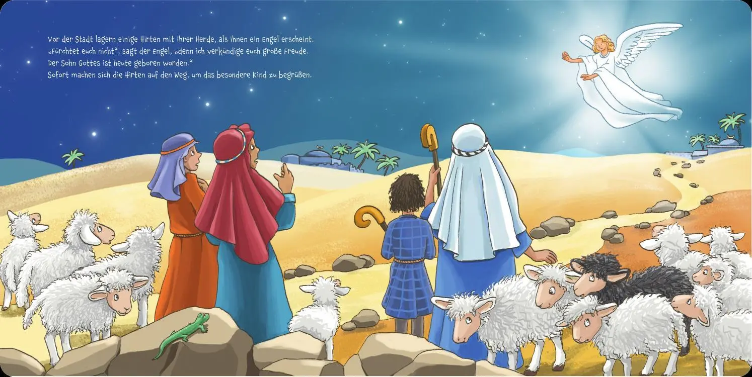 Bild: 9783780664938 | Die Weihnachtsgeschichte | Ein Papp-Bilderbuch zu Weihnachten | Buch
