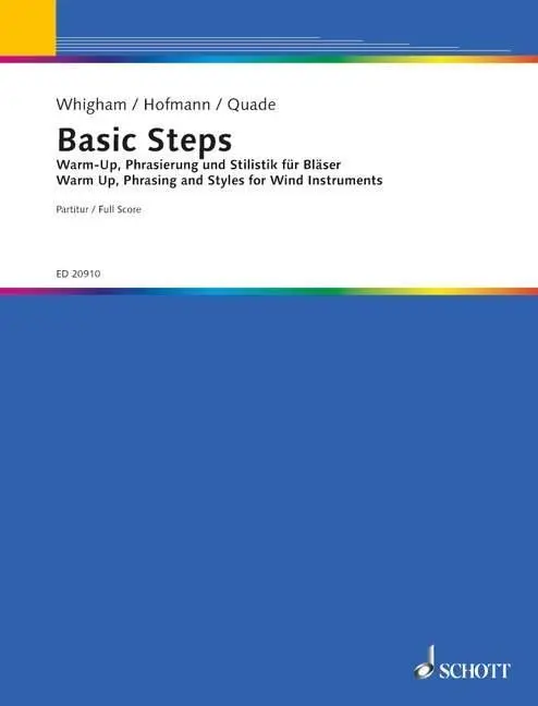 Cover: 9783795754938 | Basic Steps | Bernhard G/Quade, Renold/Whigham, Jiggs Hofmann | Buch