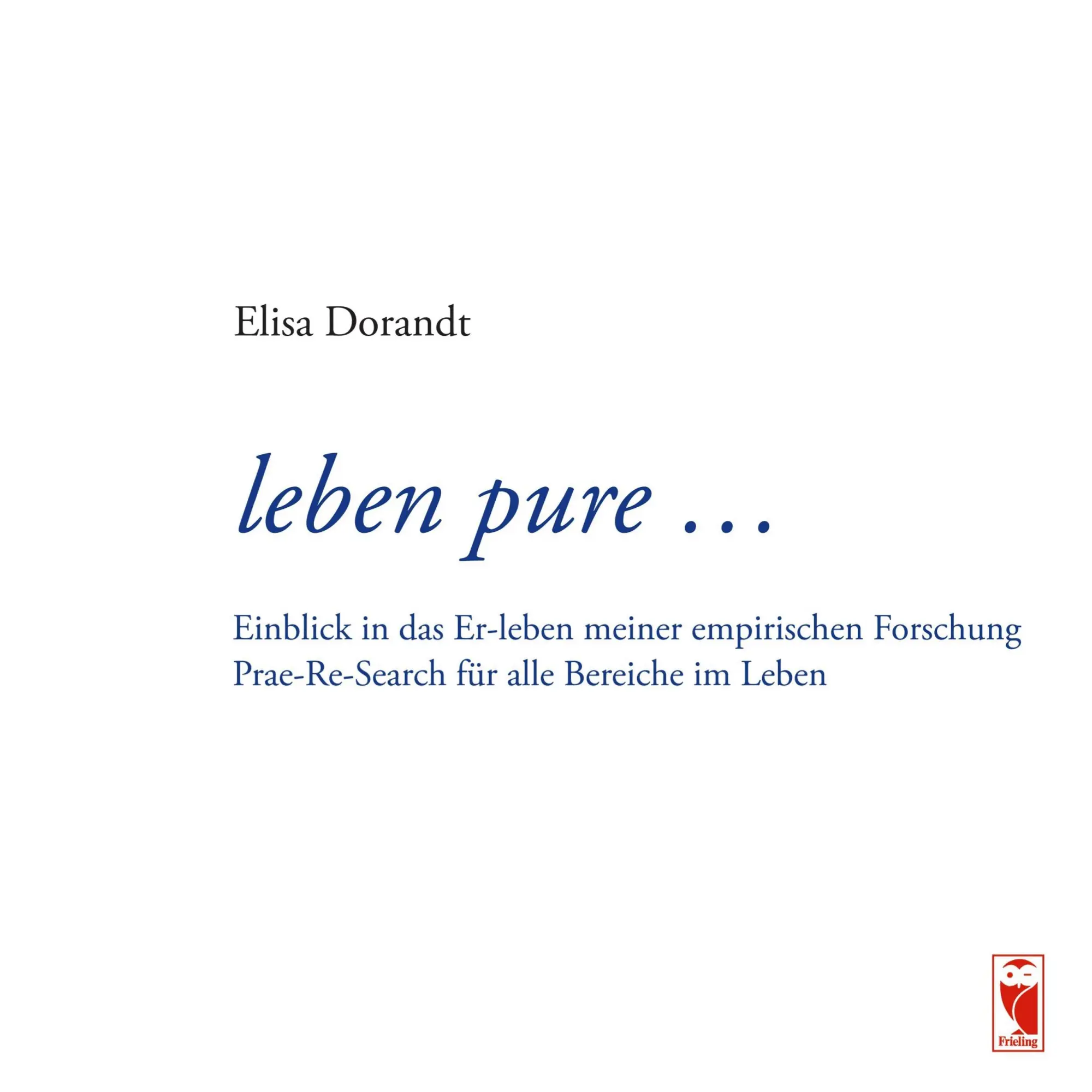 Cover: 9783828034938 | leben pure ... | Elisa Dorandt | Buch | 240 S. | Deutsch | 2024