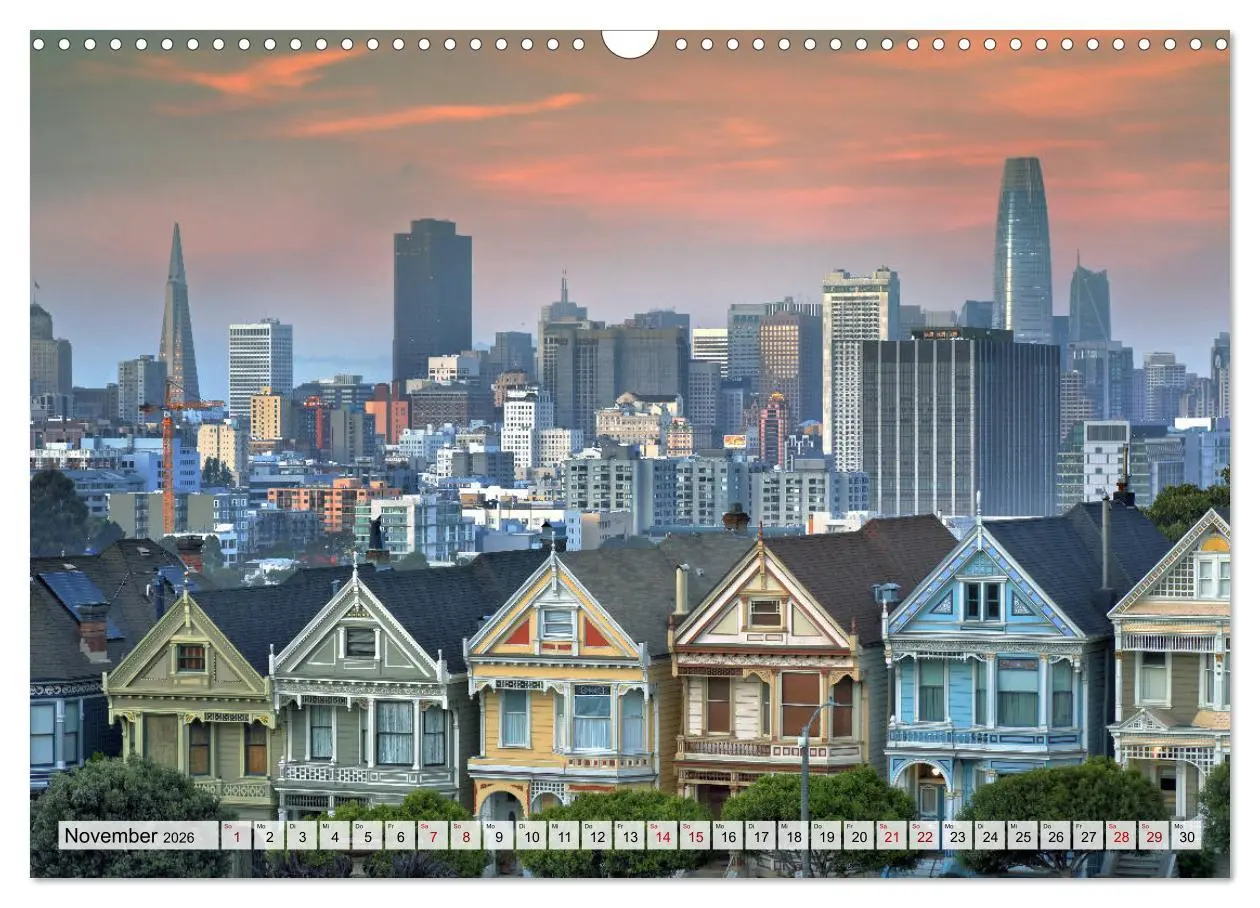 Bild: 9783457675038 | San Francisco - City on the Bay (Wandkalender 2026 DIN A3 quer),...