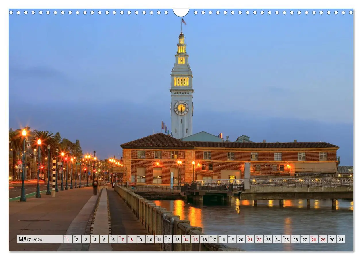 Bild: 9783457675038 | San Francisco - City on the Bay (Wandkalender 2026 DIN A3 quer),...