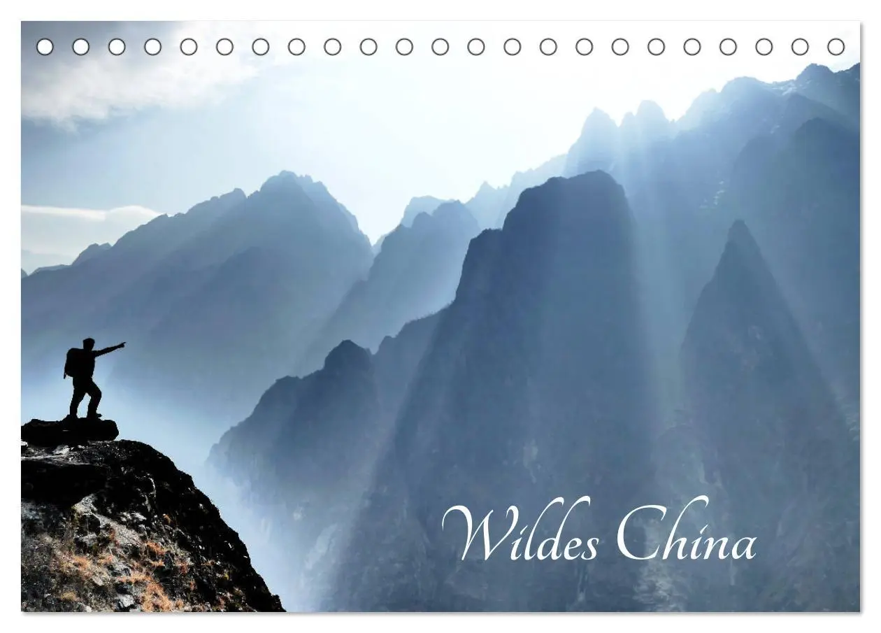 Cover: 9783457745038 | Wildes China (Tischkalender 2026 DIN A5 quer), CALVENDO Monatskalender