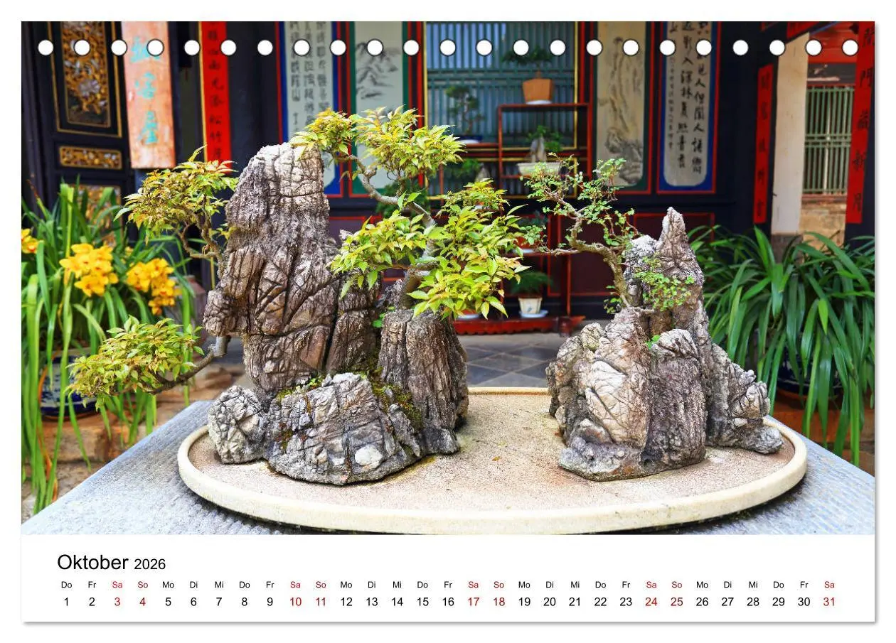 Bild: 9783457745038 | Wildes China (Tischkalender 2026 DIN A5 quer), CALVENDO Monatskalender