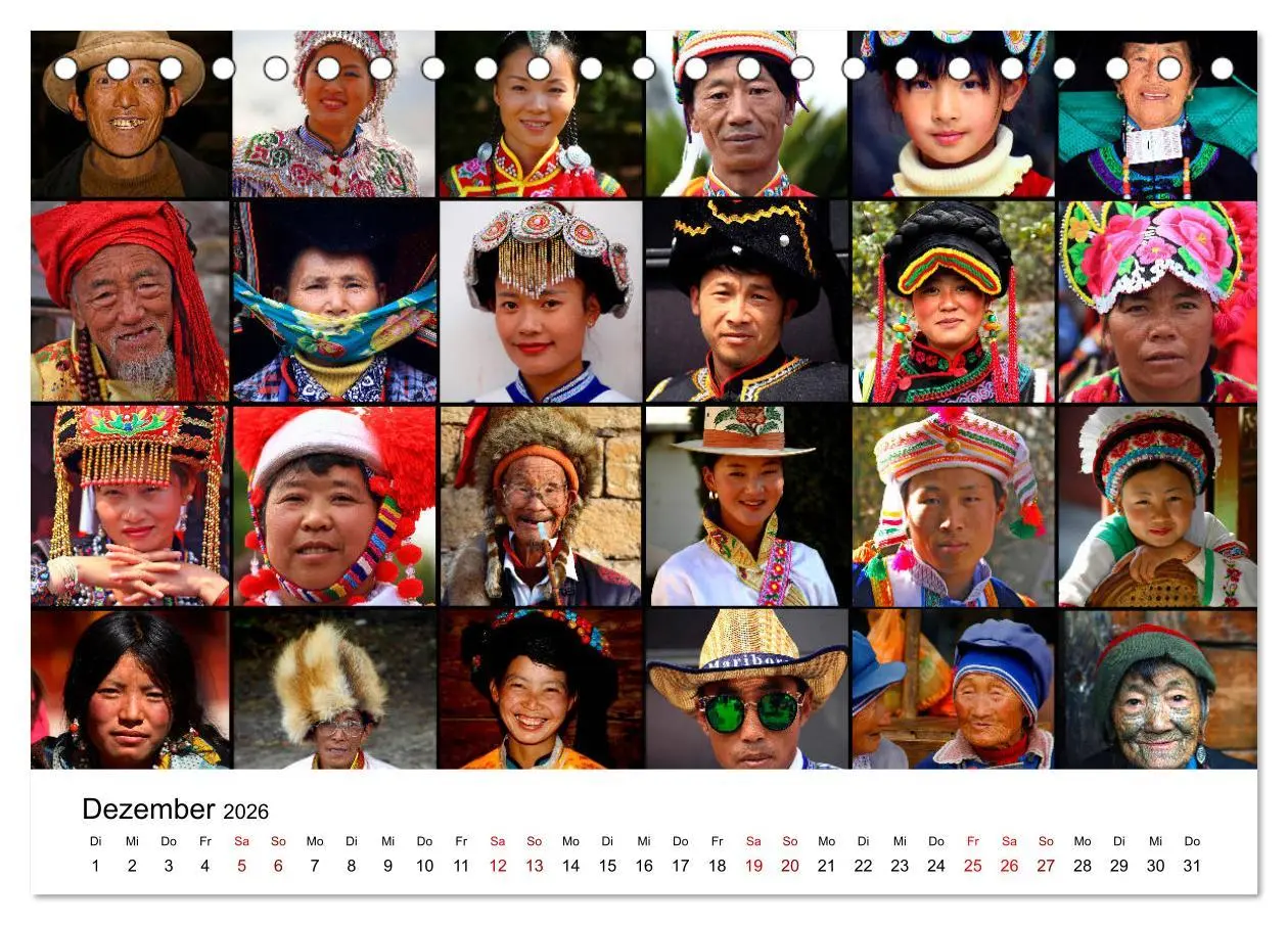 Bild: 9783457745038 | Wildes China (Tischkalender 2026 DIN A5 quer), CALVENDO Monatskalender