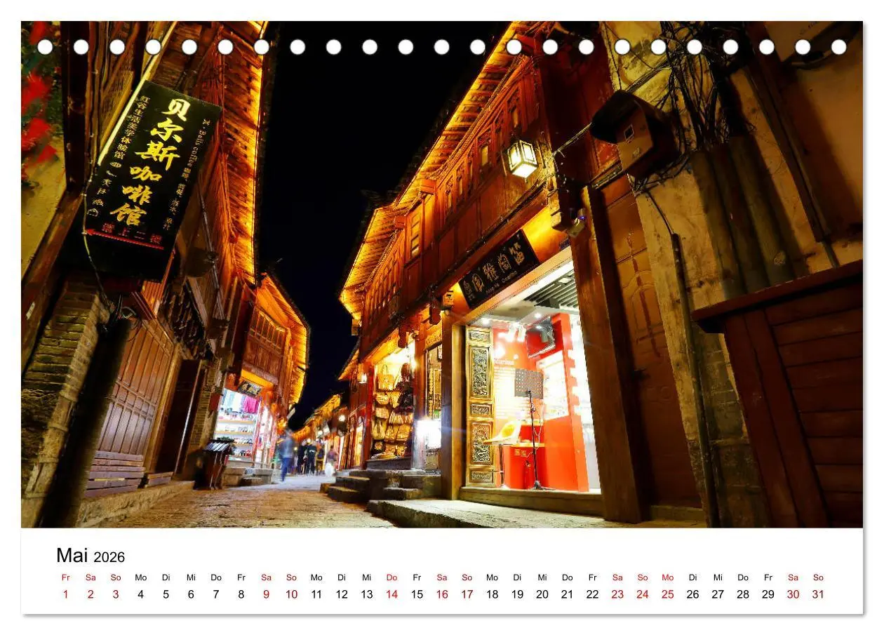 Bild: 9783457745038 | Wildes China (Tischkalender 2026 DIN A5 quer), CALVENDO Monatskalender