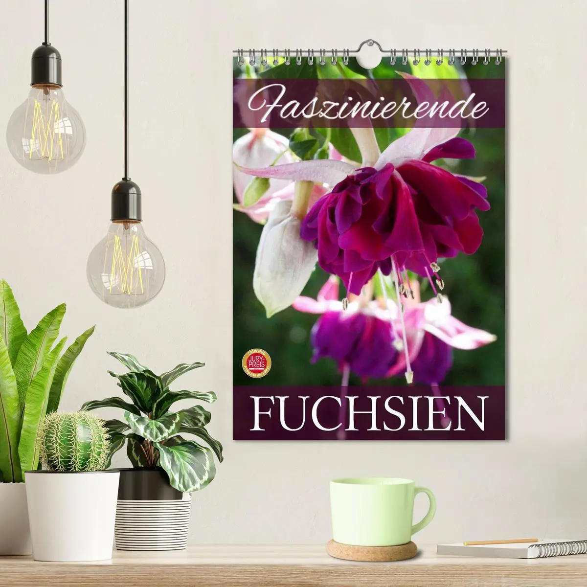 Bild: 9783516455038 | Faszinierende Fuchsien (Wandkalender 2026 DIN A4 hoch), CALVENDO...