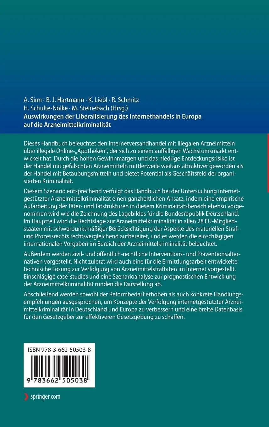 Rückseite: 9783662505038 | Auswirkungen der Liberalisierung des Internethandels in Europa auf...
