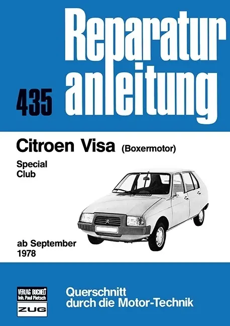Cover: 9783716815038 | Citroen Visa ab September 1978 | Taschenbuch | 110 S. | Deutsch | 2017