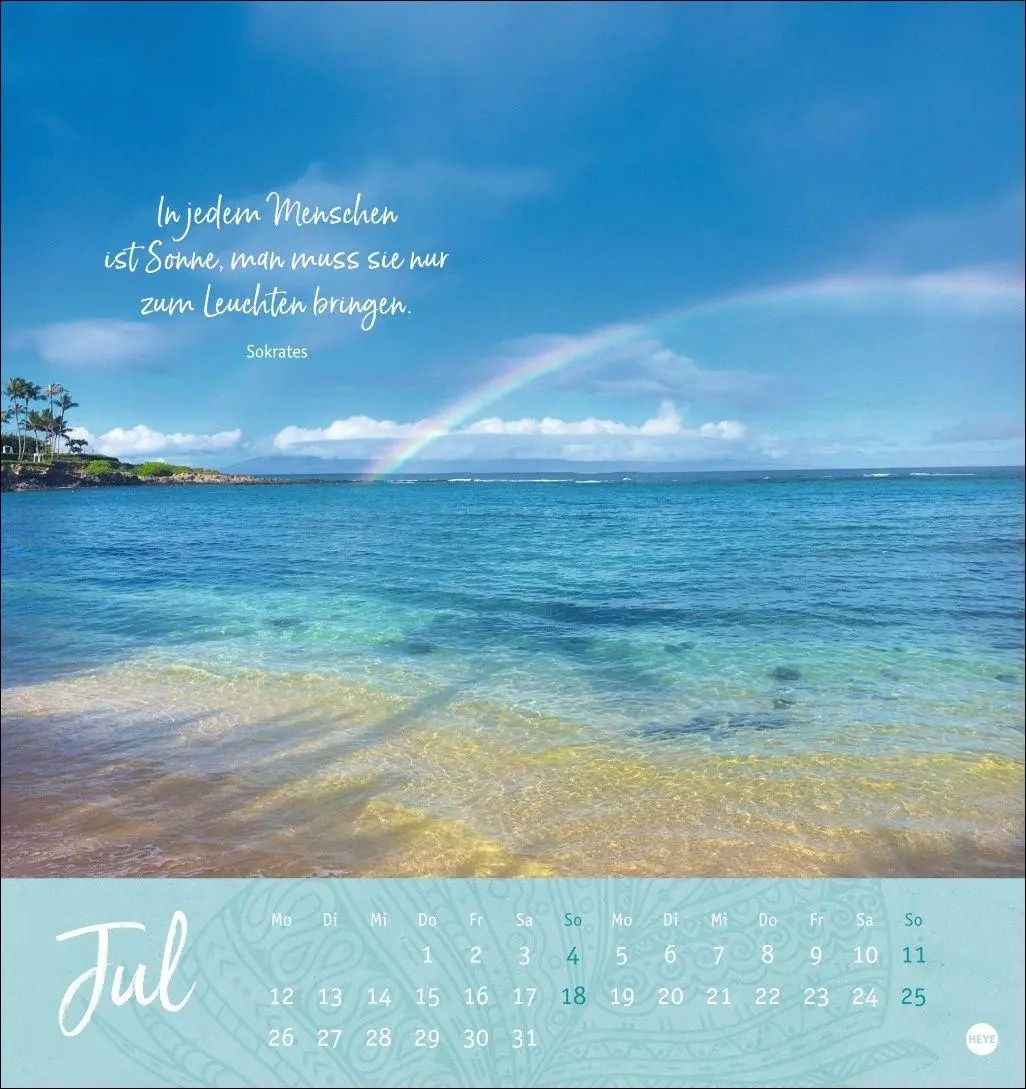 Bild: 9783756415038 | Tage voller Glück Postkartenkalender 2027 | Heye | Kalender | 13 S.