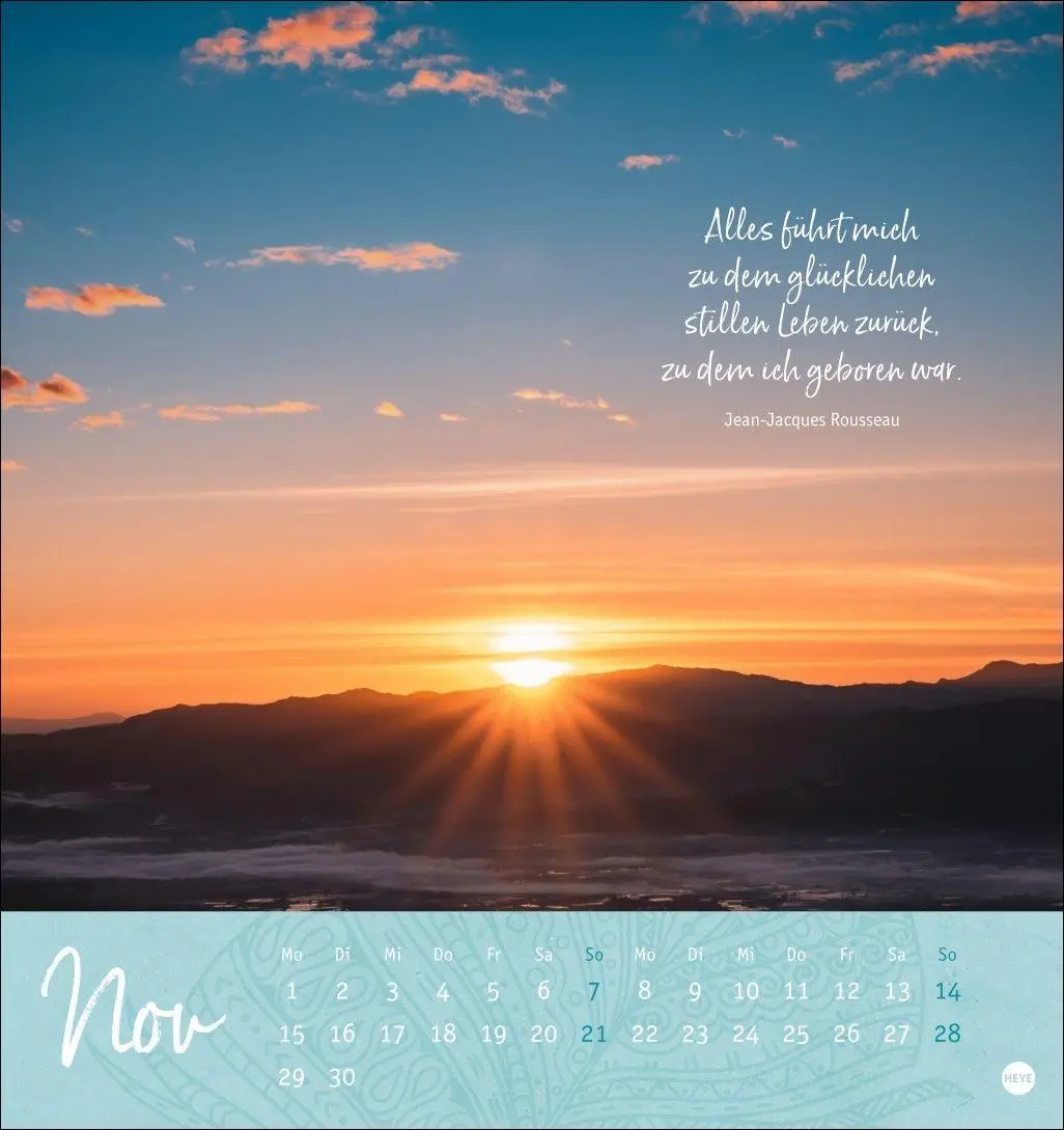 Bild: 9783756415038 | Tage voller Glück Postkartenkalender 2027 | Heye | Kalender | 13 S.