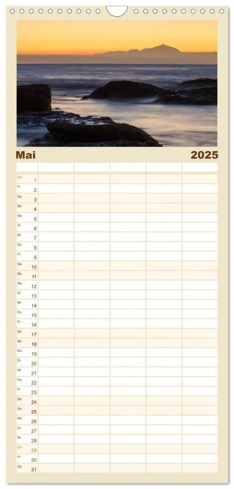 Bild: 9783457115138 | Familienplaner 2025 - Gran Canaria - Extrabreite Landschaften mit 5...