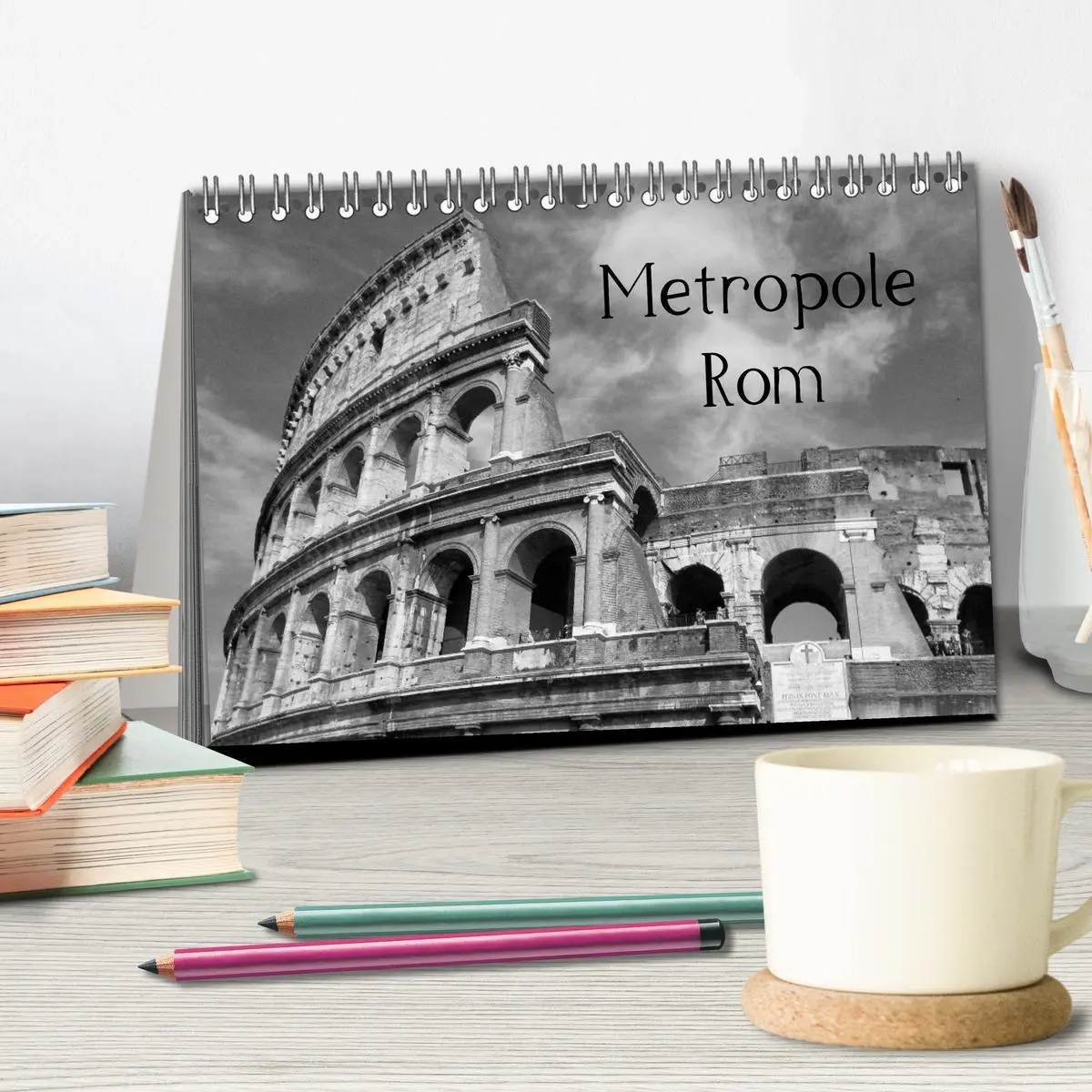 Bild: 9783516205138 | Metropole Rom (Tischkalender 2026 DIN A5 quer), CALVENDO...