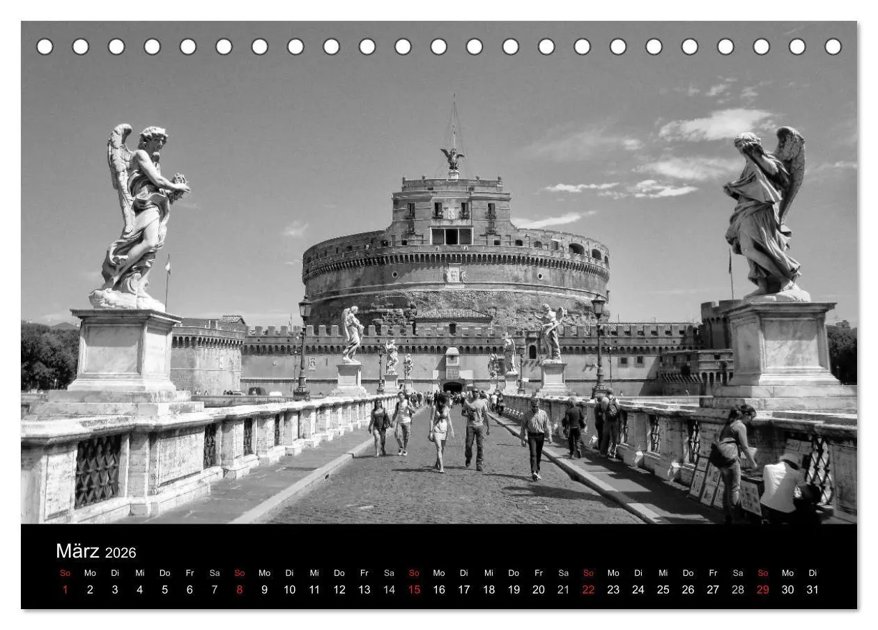 Bild: 9783516205138 | Metropole Rom (Tischkalender 2026 DIN A5 quer), CALVENDO...