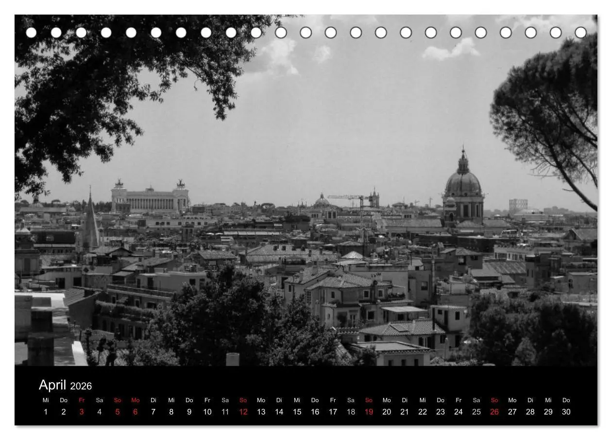 Bild: 9783516205138 | Metropole Rom (Tischkalender 2026 DIN A5 quer), CALVENDO...