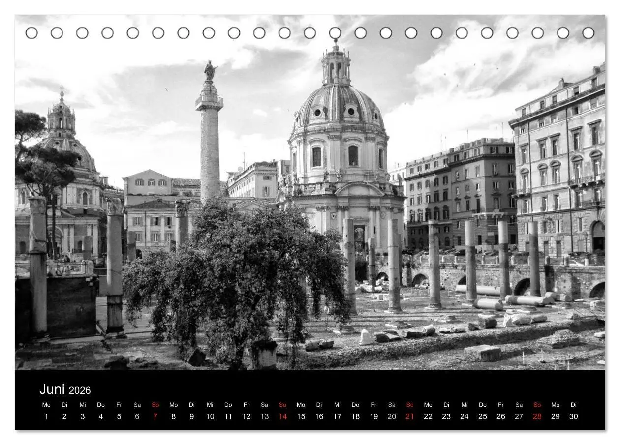 Bild: 9783516205138 | Metropole Rom (Tischkalender 2026 DIN A5 quer), CALVENDO...