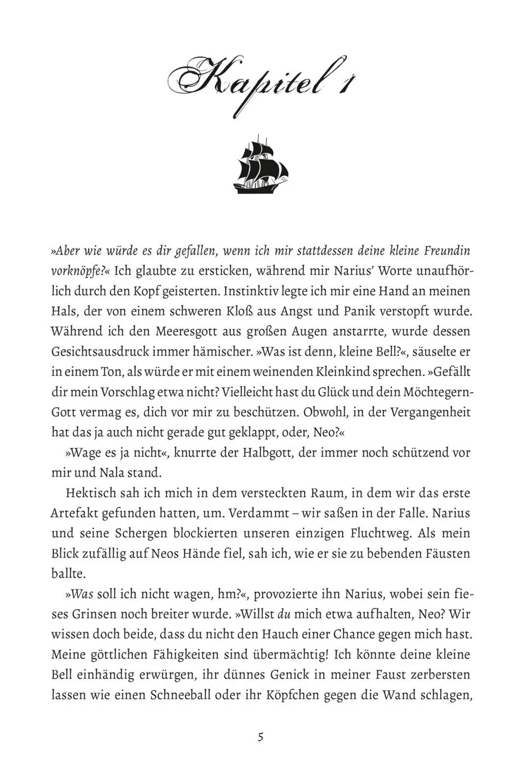 Bild: 9783551305138 | An Ocean Full of Lies (Shattered Magic 2) | Hanna Frost | Taschenbuch