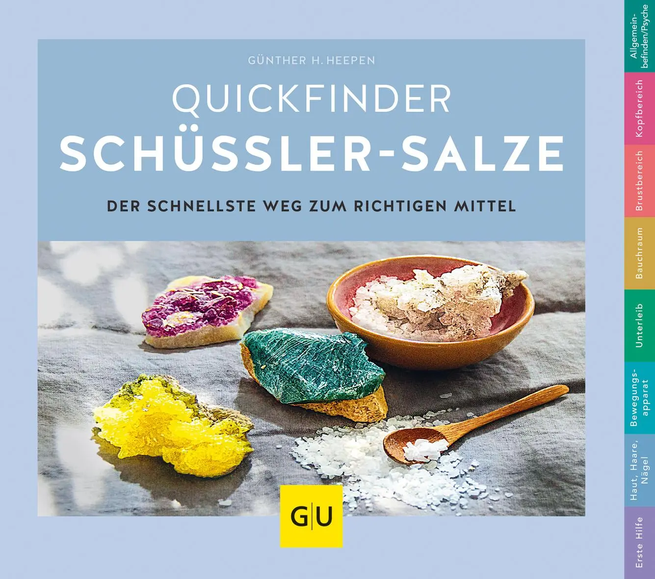 Cover: 9783833865138 | Schüßler-Salze, Quickfinder | Günther H. Heepen | Taschenbuch | 144 S.