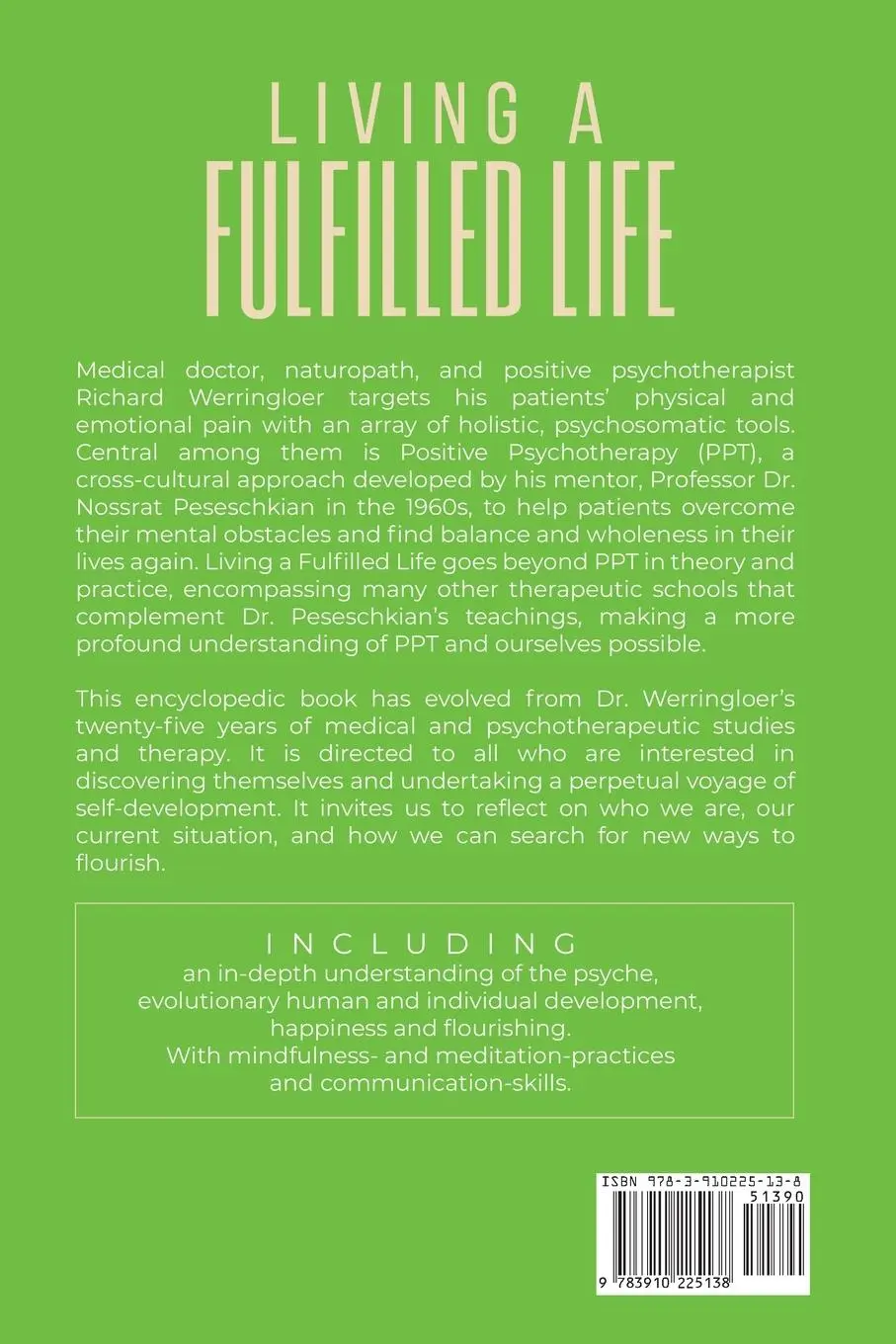 Rückseite: 9783910225138 | Living a Fulfilled Life | Richard-Christian Werringloer | Taschenbuch