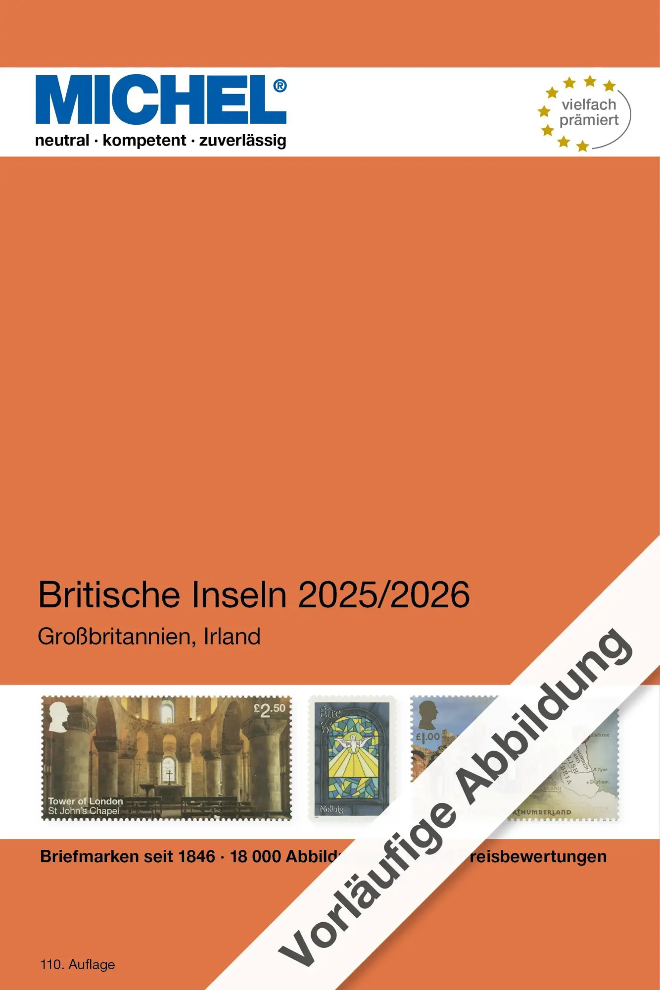 Cover: 9783954025138 | Britische Inseln 2025/2026 | Michel-Redaktion | Buch | 636 S. | 2025