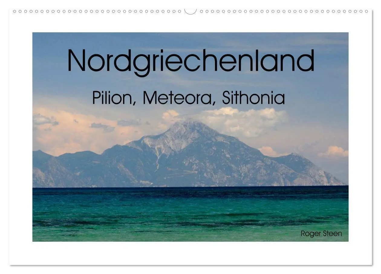 Cover: 9783435635238 | Nordgriechenland - Pilion, Meteora, Sithonia (Wandkalender 2025 DIN...
