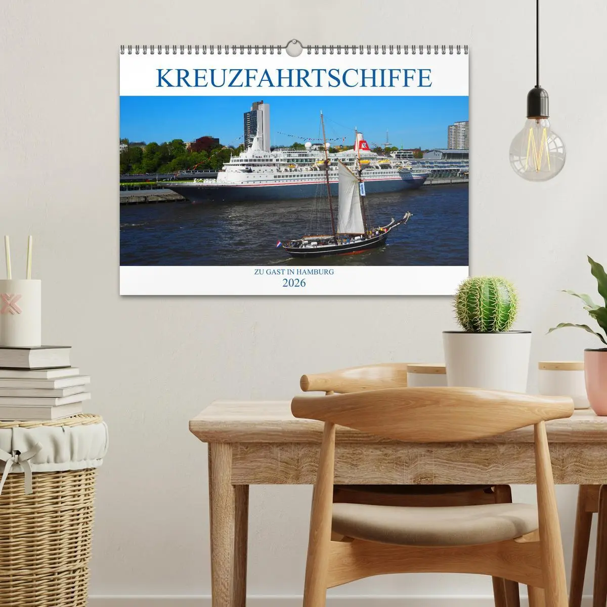 Bild: 9783457895238 | Kreuzfahrtschiffe zu Gast in Hamburg (Wandkalender 2026 DIN A3...