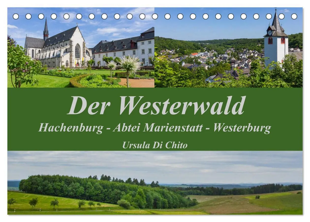 Cover: 9783516055238 | Der Westerwald (Tischkalender 2026 DIN A5 quer), CALVENDO...