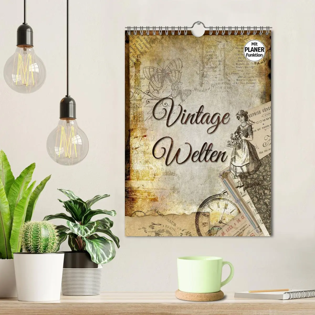 Bild: 9783516435238 | Vintage Welten (Wandkalender 2026 DIN A4 hoch), CALVENDO...