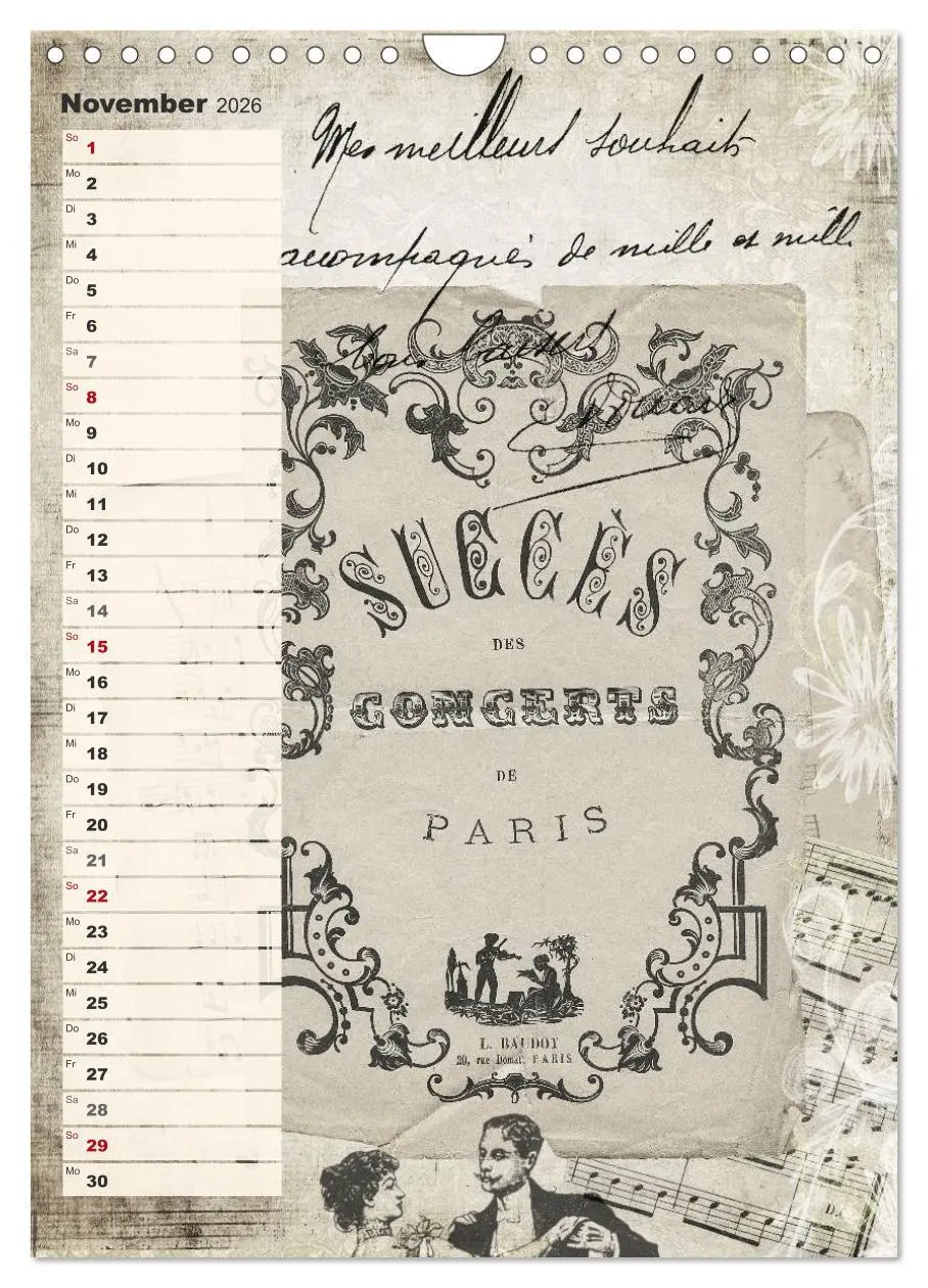 Bild: 9783516435238 | Vintage Welten (Wandkalender 2026 DIN A4 hoch), CALVENDO...