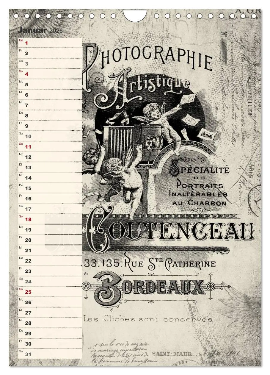Bild: 9783516435238 | Vintage Welten (Wandkalender 2026 DIN A4 hoch), CALVENDO...