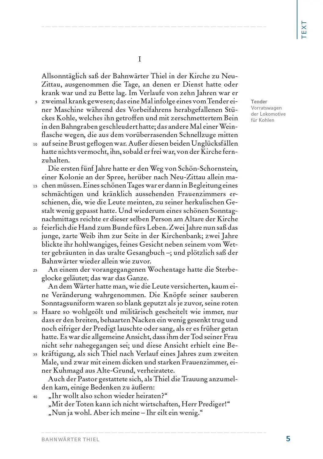 Bild: 9783872915238 | Bahnwärter Thiel | Novellistische Skizze | Gerhart Hauptmann | Buch