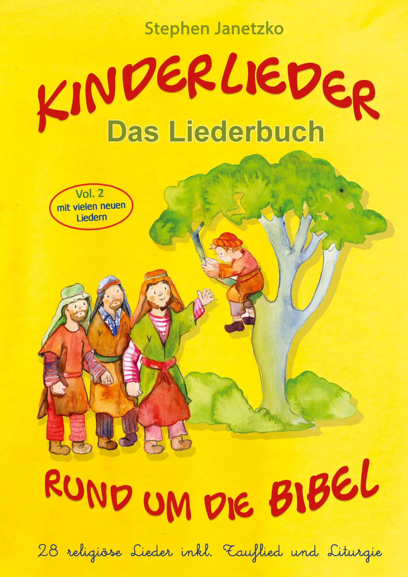 Cover: 9783957225238 | Kinderlieder rund um die Bibel (vol. 2) - 28 religiöse Lieder inkl....