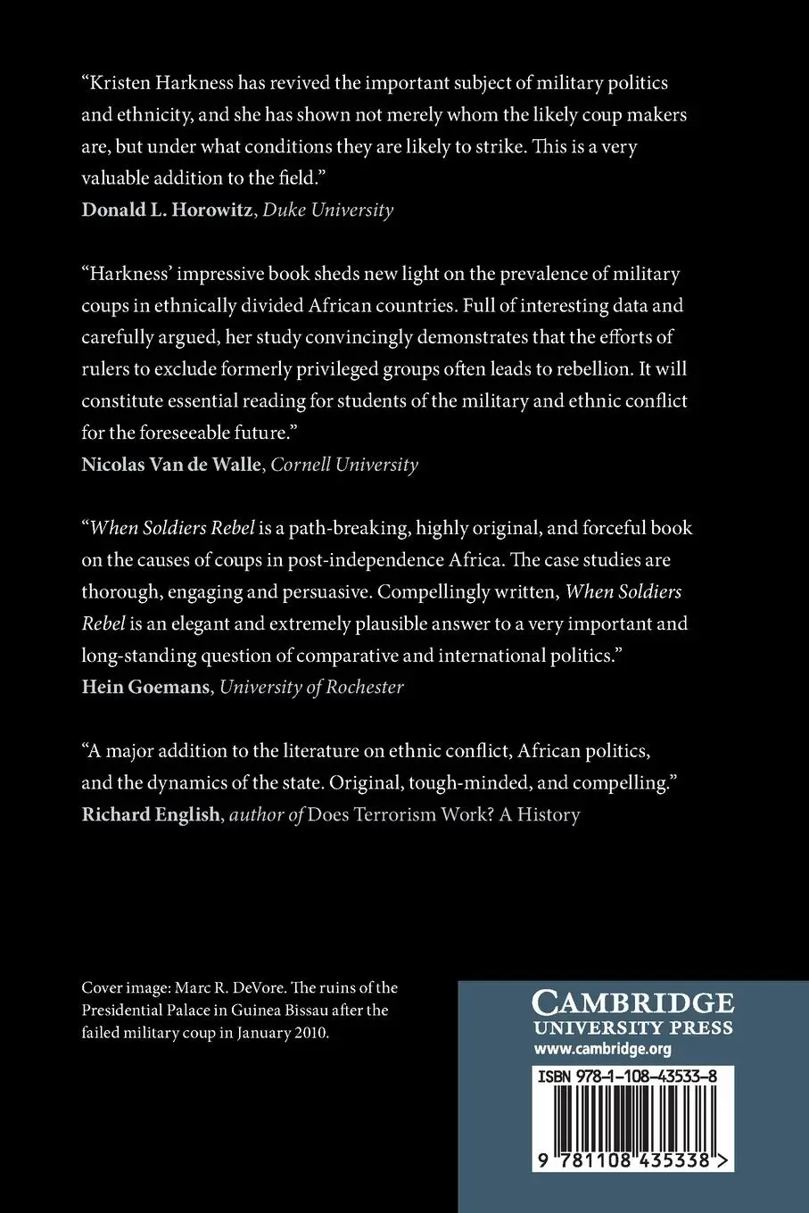 Rückseite: 9781108435338 | When Soldiers Rebel | Kristen A. Harkness | Taschenbuch | Englisch