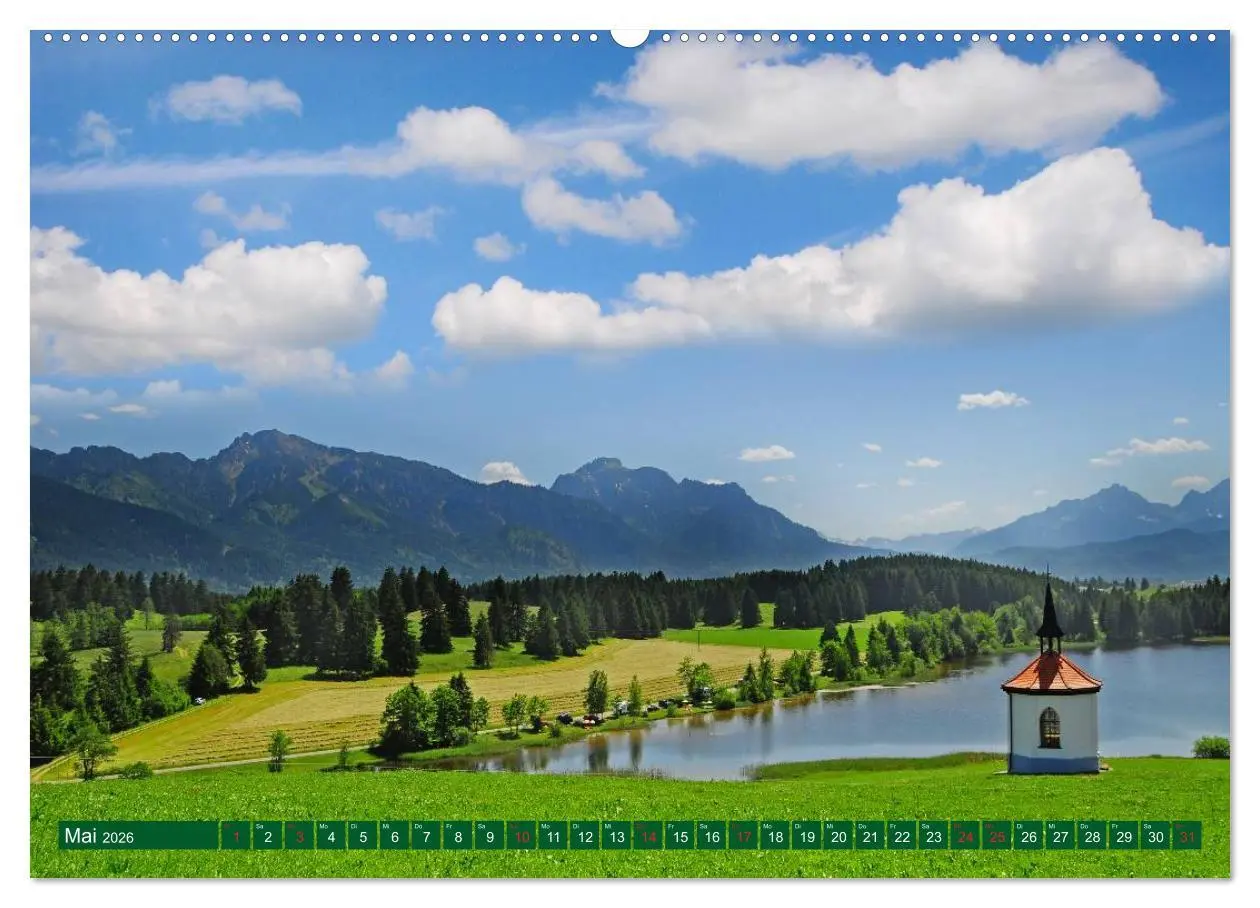 Bild: 9783516115338 | Kirchen und Kapellen in Bayern (hochwertiger Premium Wandkalender...