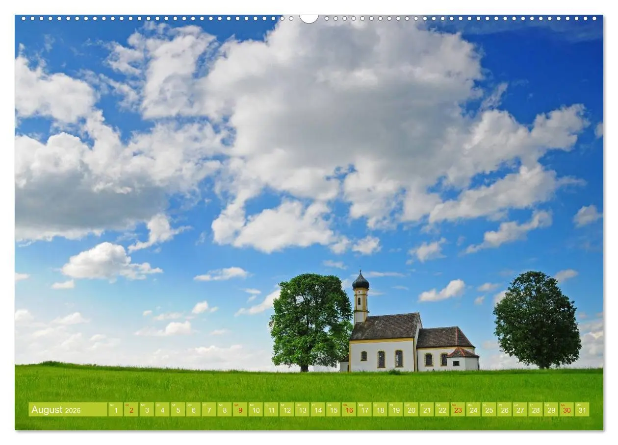 Bild: 9783516115338 | Kirchen und Kapellen in Bayern (hochwertiger Premium Wandkalender...