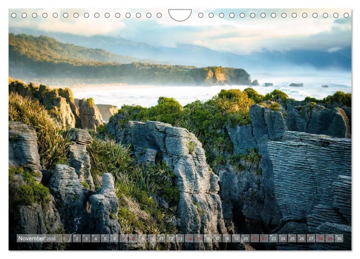 Bild: 9783516735338 | Natürlich Neuseeland (Wandkalender 2026 DIN A4 quer), CALVENDO...