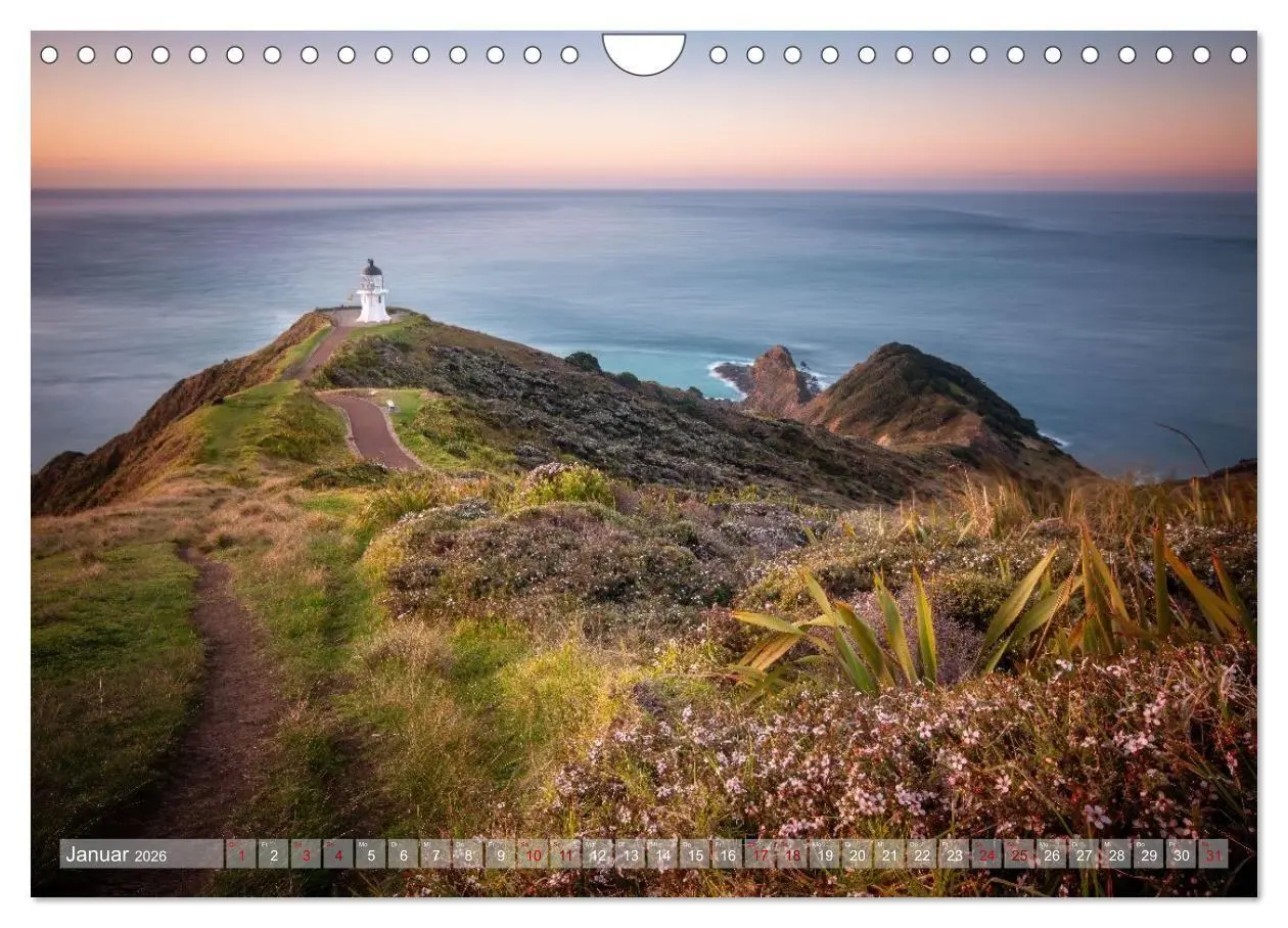 Bild: 9783516735338 | Natürlich Neuseeland (Wandkalender 2026 DIN A4 quer), CALVENDO...