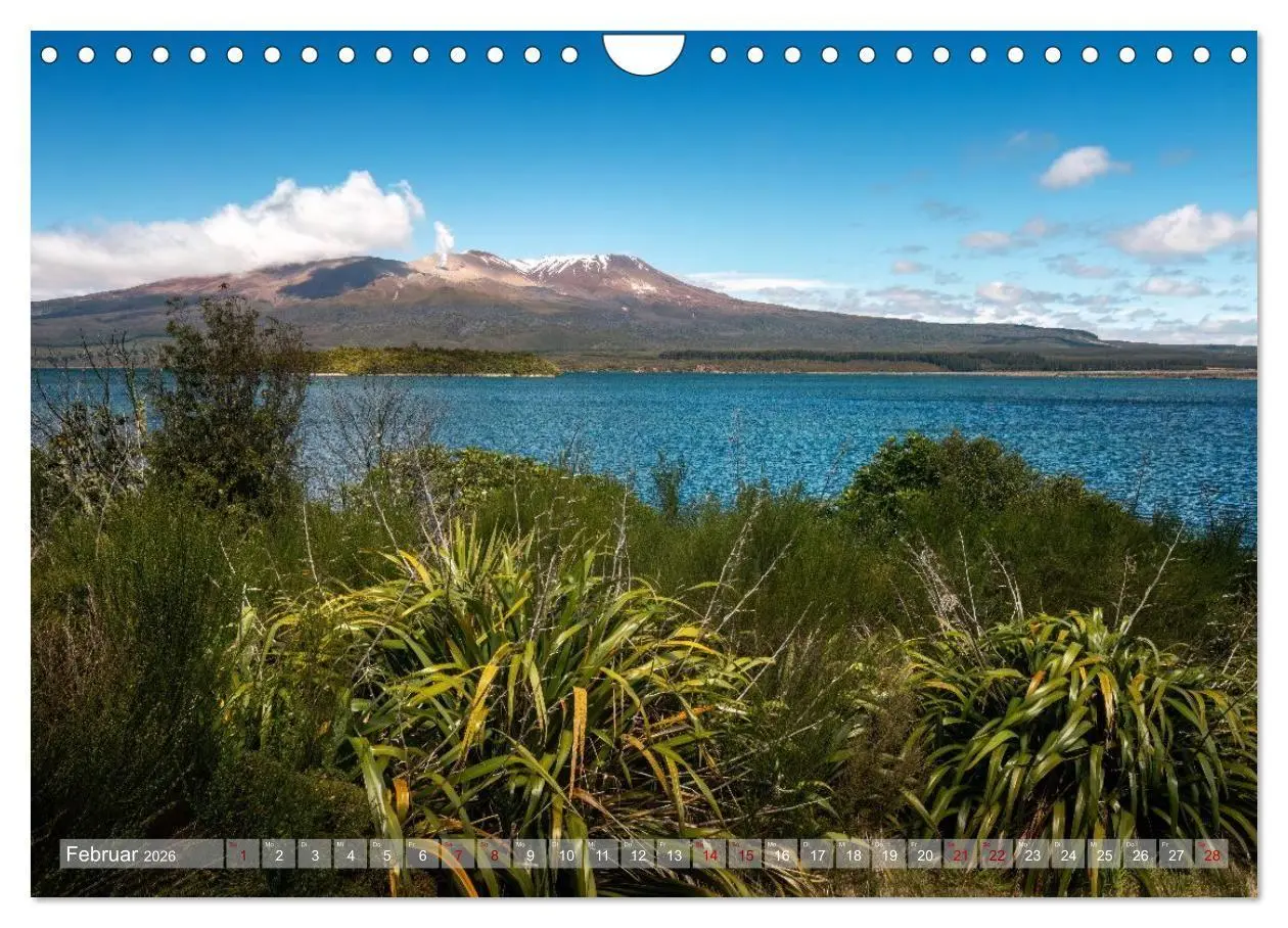 Bild: 9783516735338 | Natürlich Neuseeland (Wandkalender 2026 DIN A4 quer), CALVENDO...